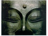 Dettaglio della statua bronzea di Shakyamuni nel tempio di Asuka Domon Ken 72,8 x 103,0 cm 1964
