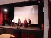 Il dibattito con i relatori della giornata, Roberto Cossu, Francesca Natali, Virginia Sica e Susanna