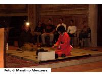 La cerimonia del t con la maestra Kadose Izumi