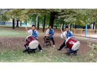 Esibizione di Taiko