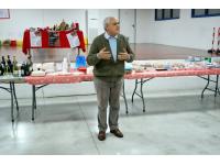 Il presidente, Rosario Manisera, accoglie i soci