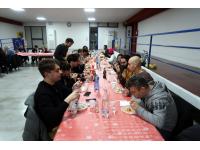 Durante la cena